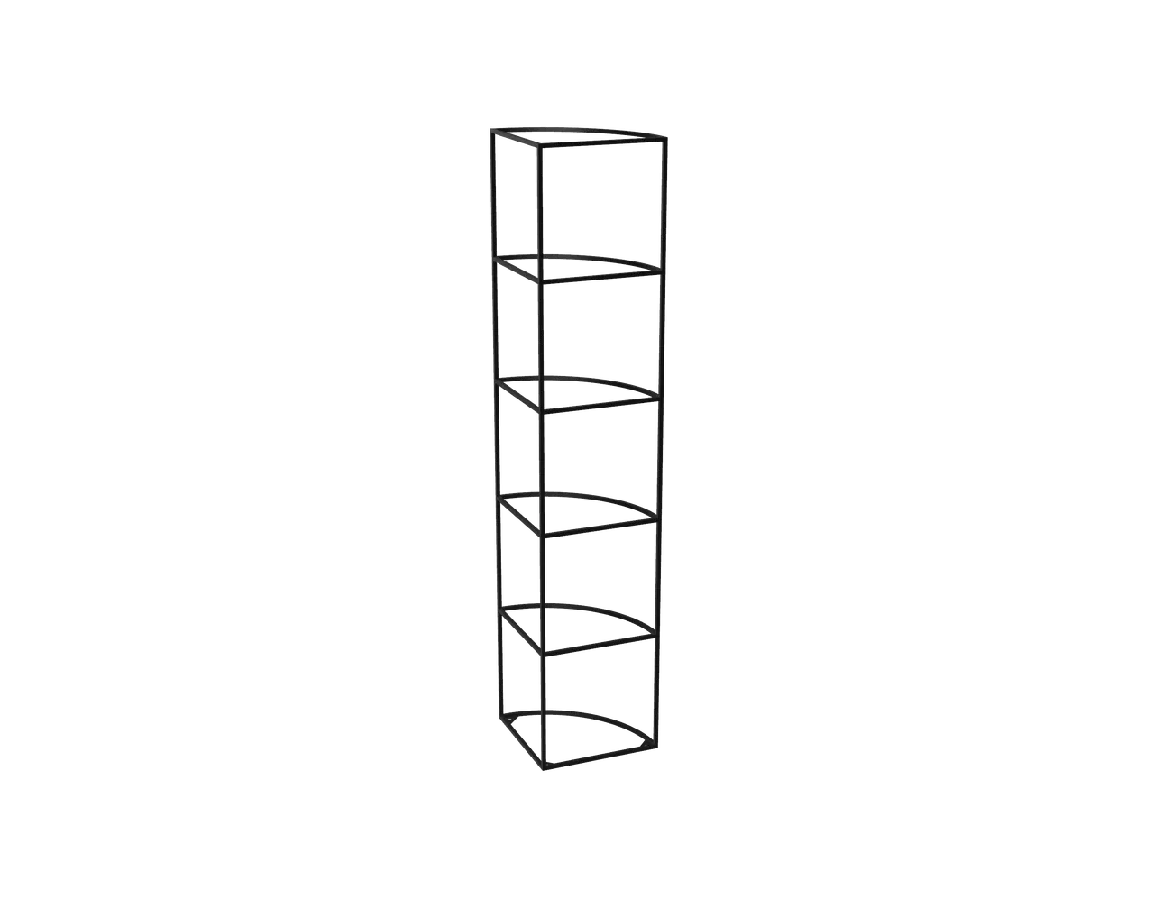 Konnect Grid - 5 High Kurved view 2