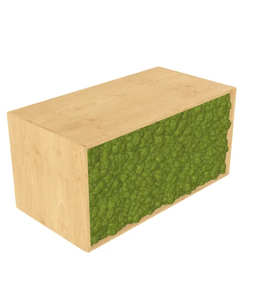 Moss Panel Double - Rectangle