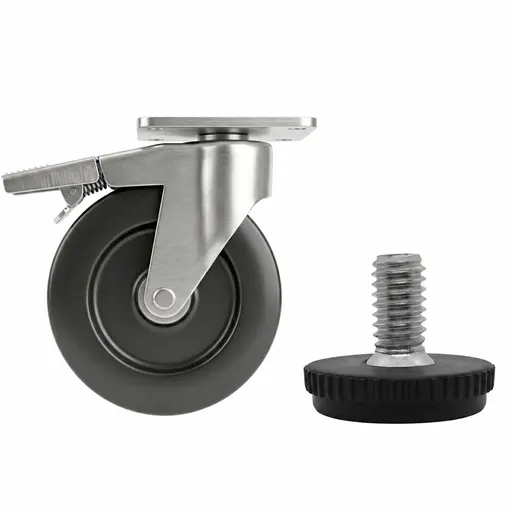 Castors and Adjustable Feet