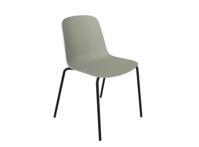 Side Chair - 4 Leg (KD, Pack of 4), supplied flat-packed