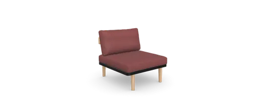 1 Seat - Non Arm