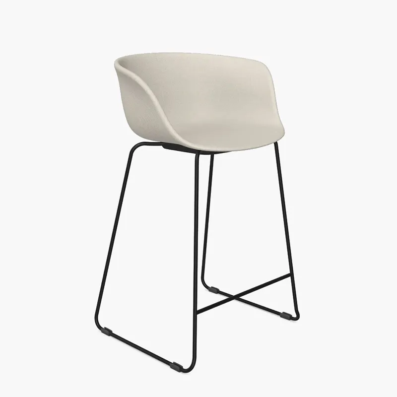 Loria Upholstered Bar Stool - Sled - 650 by ØRN Furniture