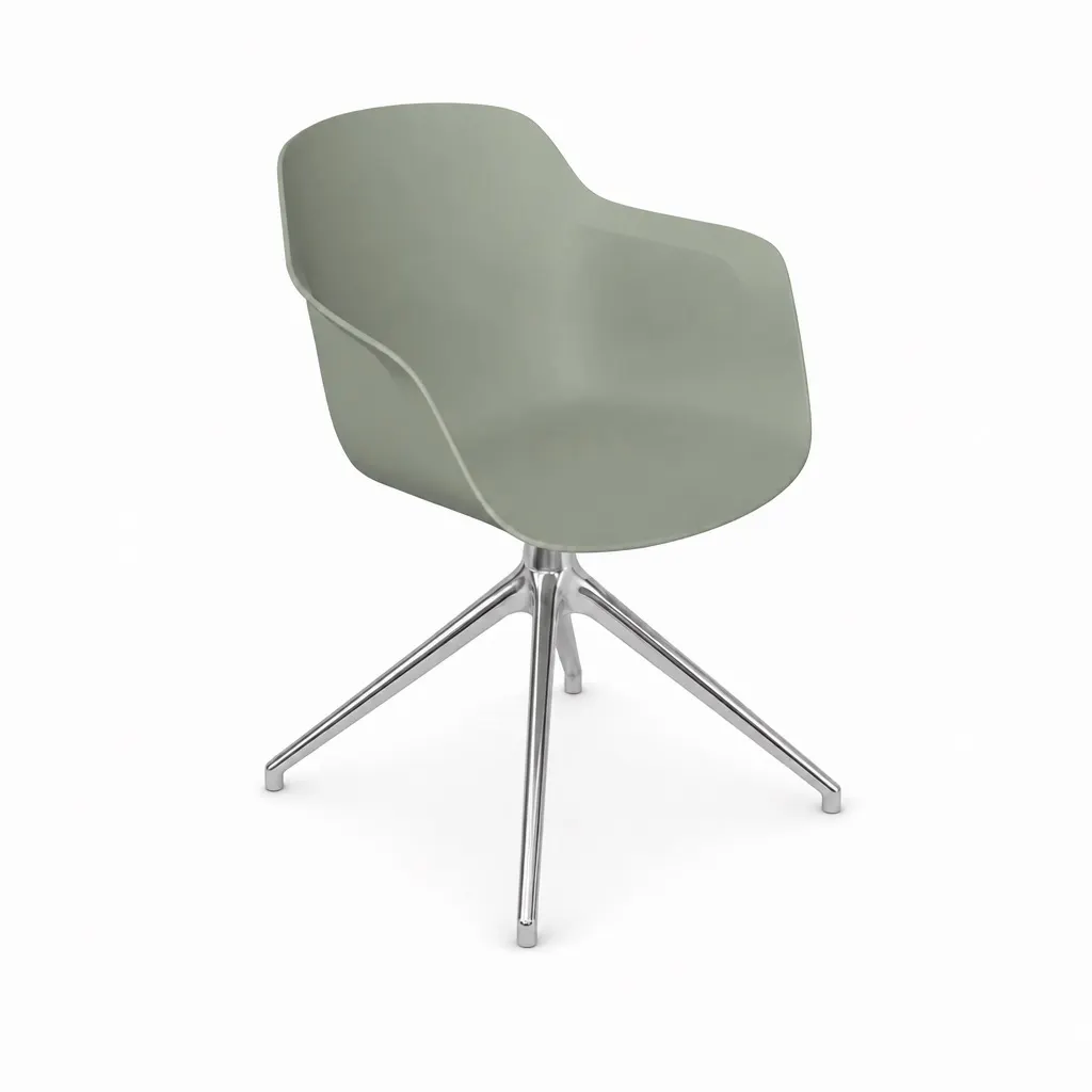 Loria Arm Chair - 4 Star Static - Metal by ØRN Furniture