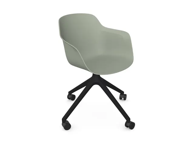 Arm Chair - 4 Star Castor (KD, Pack of 4), supplied flat-packed