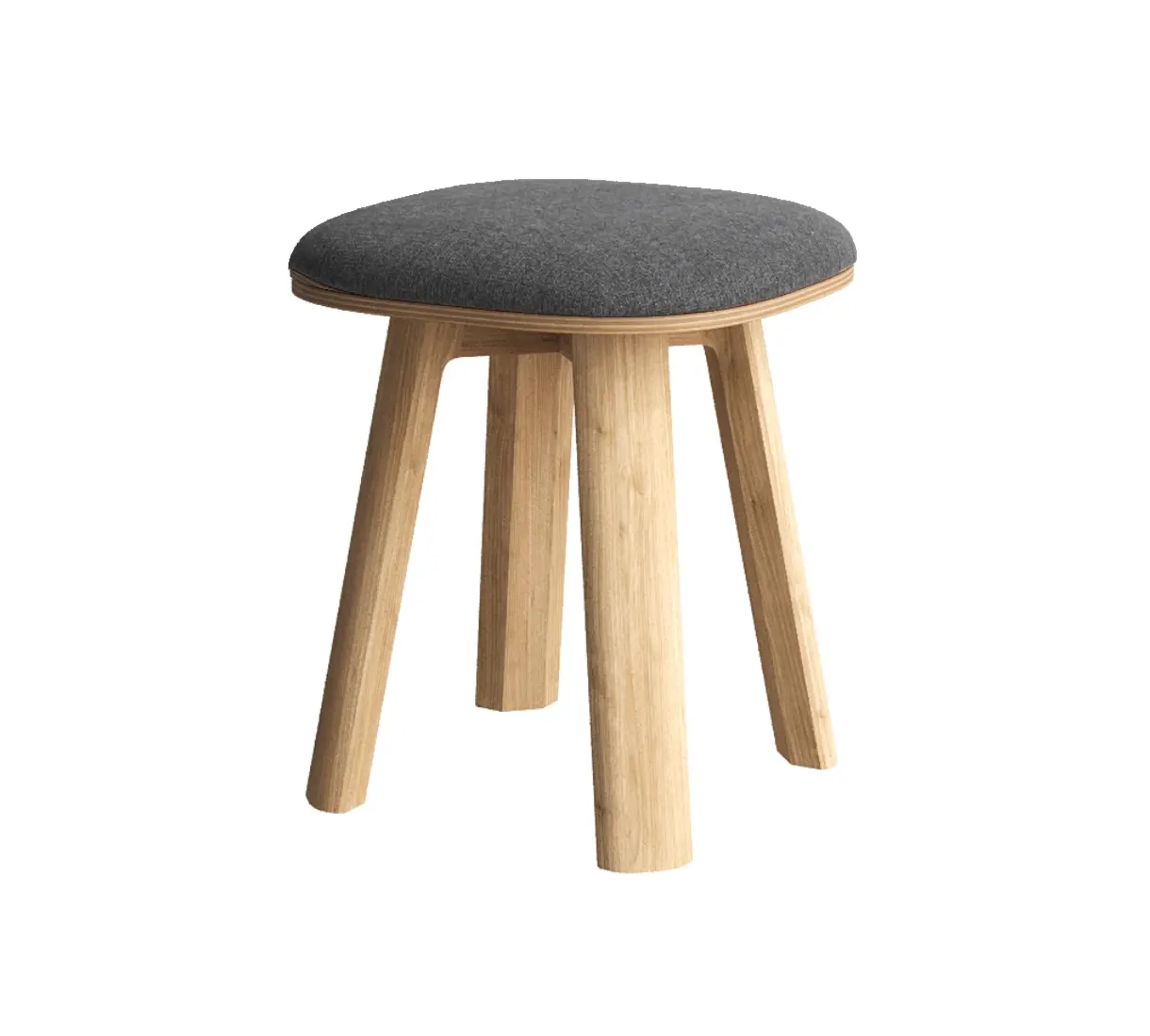 Nalma Upholstered Low Stool by ØRN Furniture