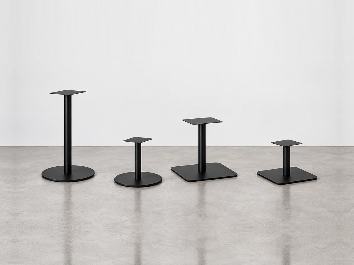 Retro table bases, ØRN trade components